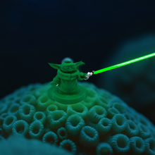 Load image into Gallery viewer, Green Martian Frag Plug Holders - Noble Reefs
